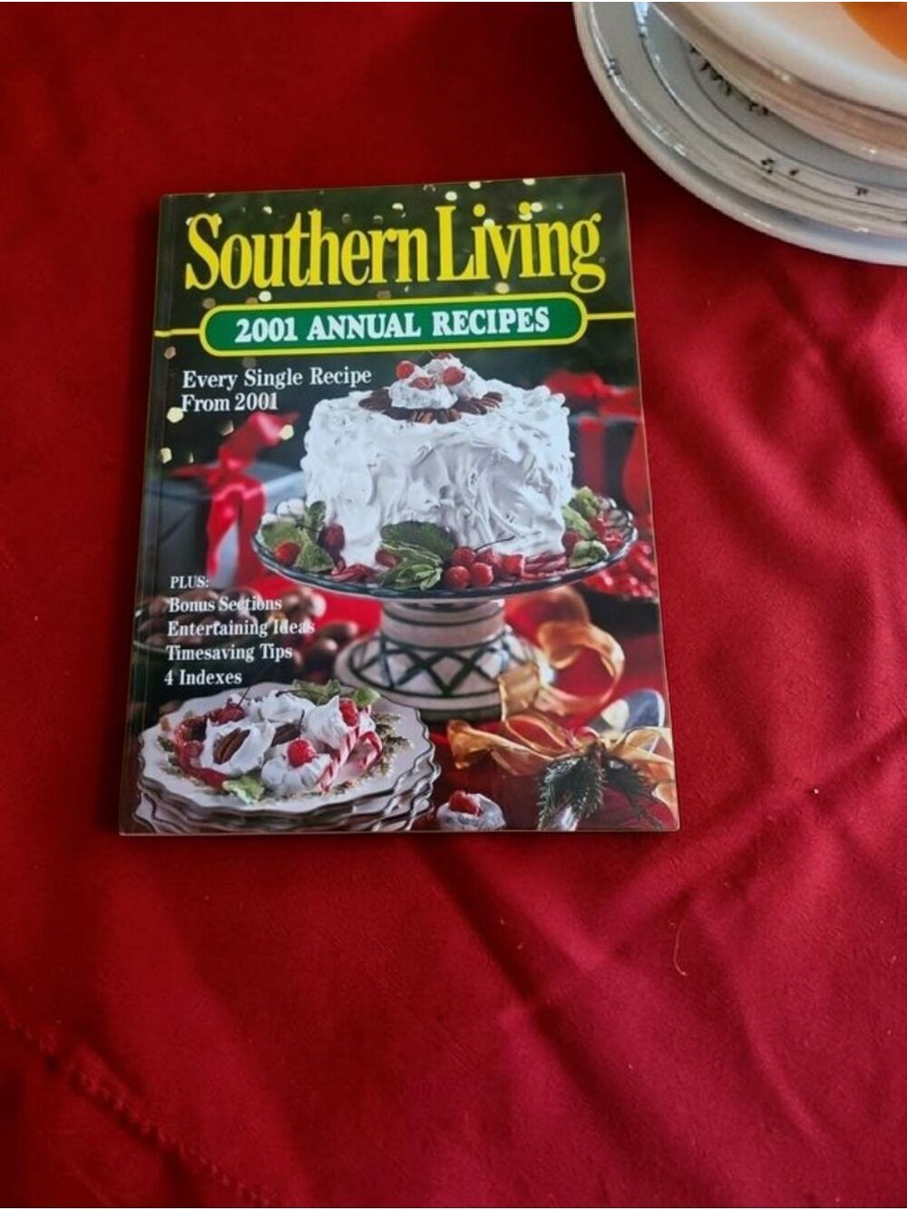 Southern Living 2001 Annual Recipes Hardcover Cookbook